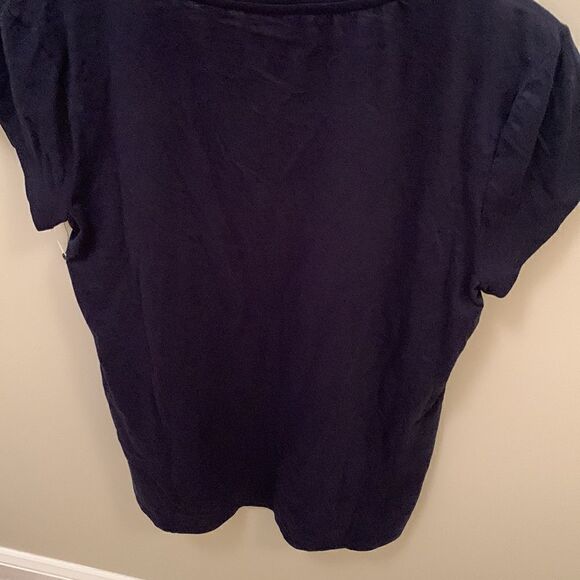 Crown and Ivy navy tee - Picture 4 of 4